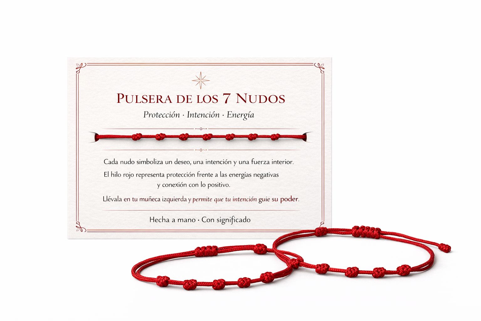 Pulsera de los 7 nudos RAIAN